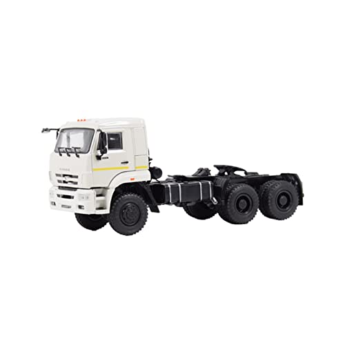 YRXIAO 1 43 Für KAMAZ-65225 Allradantrieb 6X6 Alu-Anhängerkopftechnik-Transportermodell Für Wohndekorationen von YRXIAO
