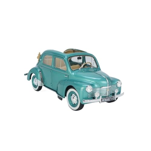 YRXIAO 1:18 Für 4CV Vert Ardennes1951 Legierung Doppel Offenen Auto Enthusiasten Dekorative Spielzeug Modell Für Wohndekorationen von YRXIAO
