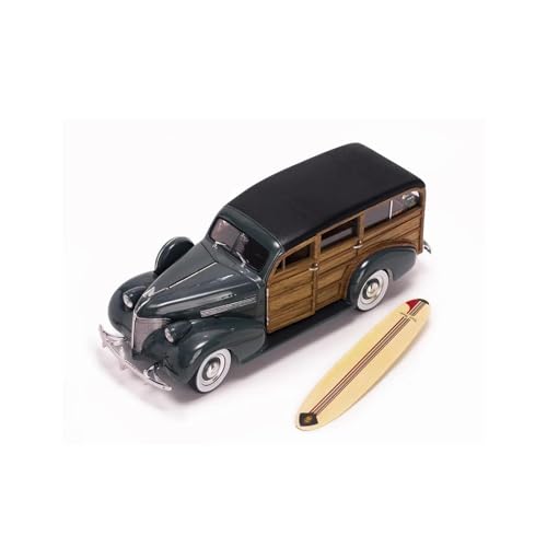 YRXIAO 1:18 Für Chevrolet Woody Surfer Auto 1939 Sammlung Ornament Souvenir Druckguss Legierung Modell Erwachsene Für Wohndekorationen von YRXIAO