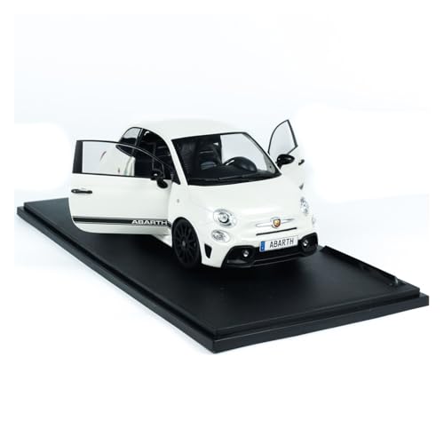 YRXIAO 1:18 Für FIAT F595 Abarth Weiß Doppel Tür Studie Dekoration Erwachsene Desktop Ornamente Legierung Modell Auto Für Wohndekorationen YRXIAO 1:18 Für FIAT F595 Abarth Weiß Doppel Tür Studie Dekoration Erwachsene Desktop Ornamente Legierung Modell Auto Für Wohndekorationen von YRXIAO