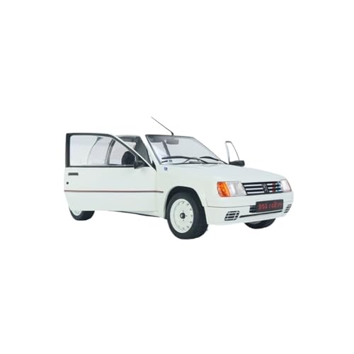 YRXIAO 1:18 Für Peugeot 205 Mk.1 1.9L Rallye 1988 Legierung Doppelöffnung Maßstab Metallguss Modellauto Für Wohndekorationen YRXIAO 1:18 Für Peugeot 205 Mk.1 1.9L Rallye 1988 Legierung Doppelöffnung Maßstab Metallguss Modellauto Für Wohndekorationen von YRXIAO