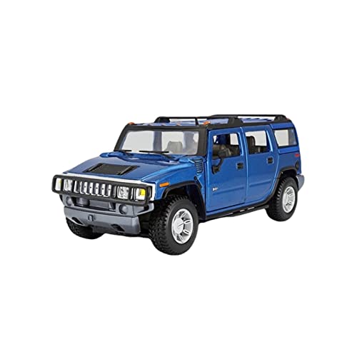 YRXIAO 1:27 Für Hummer H2 2003 SUV Alloy Diecast Car Model Collection Toy Boy Geburtstagsgeschenke Für Wohndekorationen(B) von YRXIAO