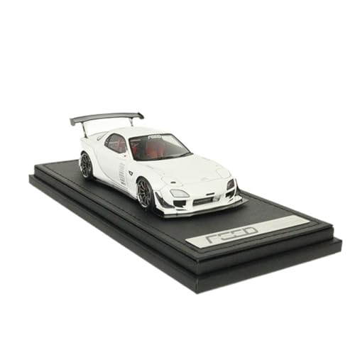 YRXIAO 1:43 Für Feed Afflux GT3 FD3S IG3024 Weiß Harz Geeignet Für Erwachsene Sammeln Auto Modelle Für Wohndekorationen von YRXIAO