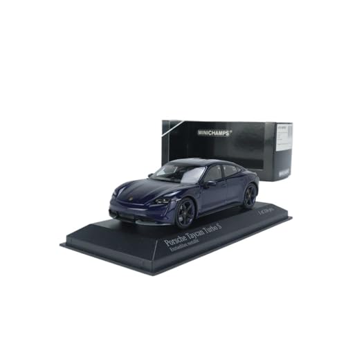 YRXIAO 1:43 Für Porsche TAYCAN Turbo S 2020 Legierung Auto Modell Metall Casting Kunst Ornamente Für Wohndekorationen(Red) von YRXIAO