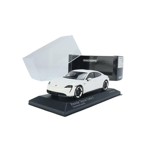 YRXIAO 1:43 Für Porsche TAYCAN Turbo S 2020 Legierung Auto Modell Metall Casting Kunst Ornamente Für Wohndekorationen(White) von YRXIAO