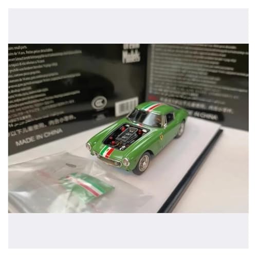 YRXIAO 1:64 Für Ferrari 250GT SWB Grün Harz Auto Modell Display Sammeln Erwachsene Souvenir Klassische Statische Für Wohndekorationen(Style 1) von YRXIAO
