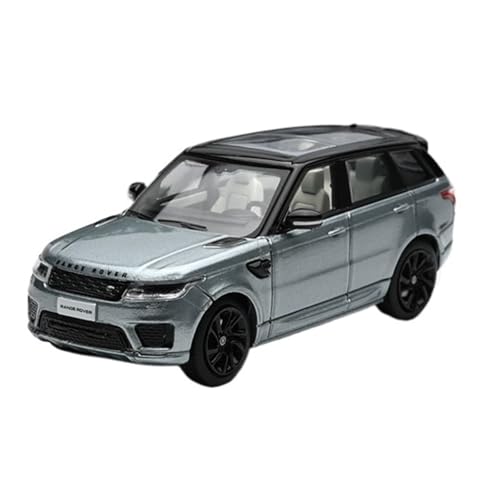 YRXIAO 1:64 Für Land Rover Range Rover Sport Legierung Auto Modell Kleine Maßstab Metall Casting Ornamente Für Wohndekorationen(Silver) von YRXIAO