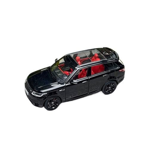 YRXIAO 1:64 Für Land Rover Sport 2018 Legierung Auto Modell Thema Party Dekorationen Sammlung Für Wohndekorationen(Black) von YRXIAO