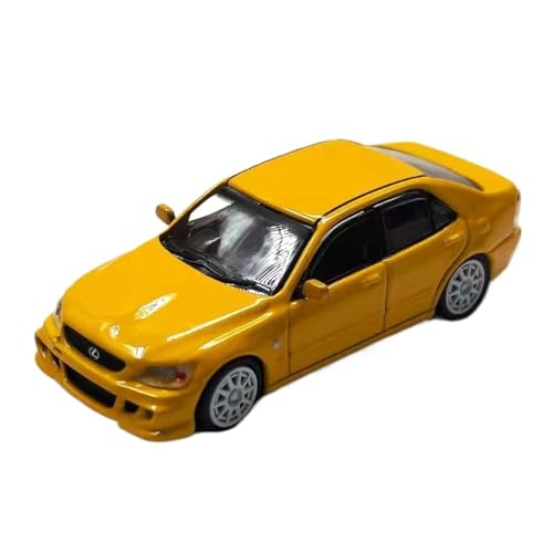 YRXIAO 1:64 Für Lexus LS200 Beißen Shark Gelb Legierung Auto Modell Statische Sammler Ornament Für Wohndekorationen von YRXIAO