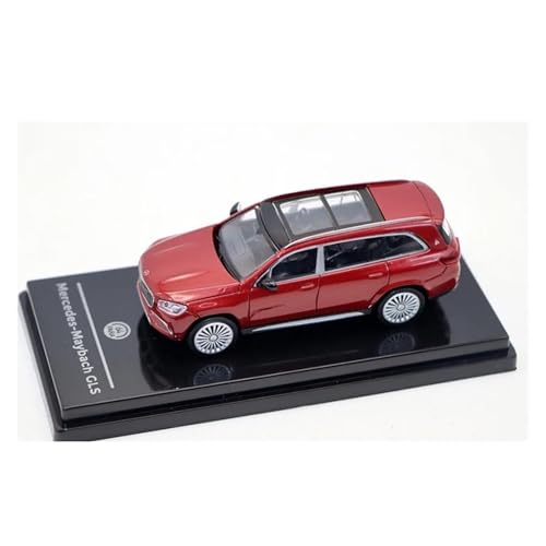 YRXIAO 1:64 Für Maybach GLS600 SUV Legierung Auto Druckguss Spielzeug Fahrzeuge Originalgetreue Nachbildung Von Souvenir Für Wohndekorationen(Red) von YRXIAO