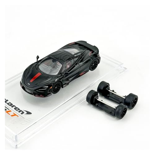YRXIAO 1:64 Für McLaren 765LT Supercar Legierung Auto Modell Sammlung Display Stand Ornamente Für Wohndekorationen von YRXIAO