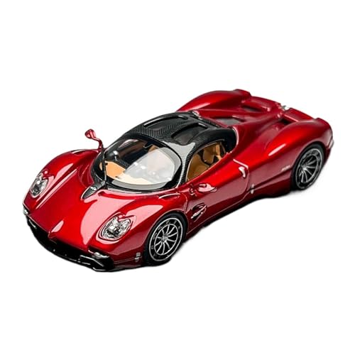 YRXIAO 1:64 Für Pagani Utopia Classic Supercar Display Spielzeug Druckguss-Modellauto Für Erwachsene Sammler Für Wohndekorationen(Red) von YRXIAO