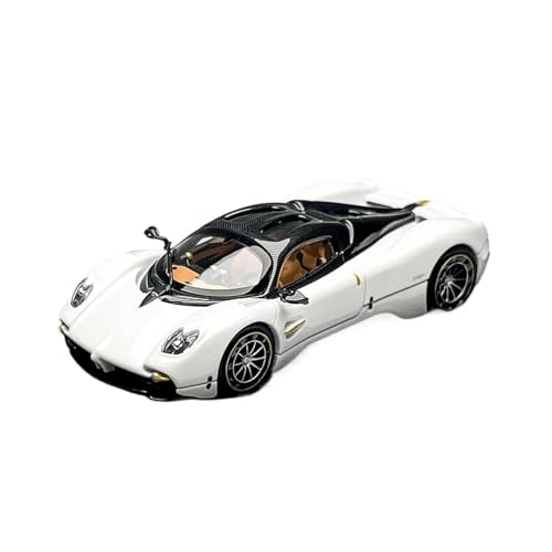 YRXIAO 1:64 Für Pagani Utopia Classic Supercar Display Spielzeug Druckguss-Modellauto Für Erwachsene Sammler Für Wohndekorationen(White) von YRXIAO