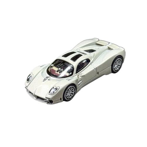 YRXIAO 1:64 Für Pagani Utopia Silber Kleine Skala Miniatur Dekorative Ornamente Legierung Auto Modell Für Wohndekorationen von YRXIAO