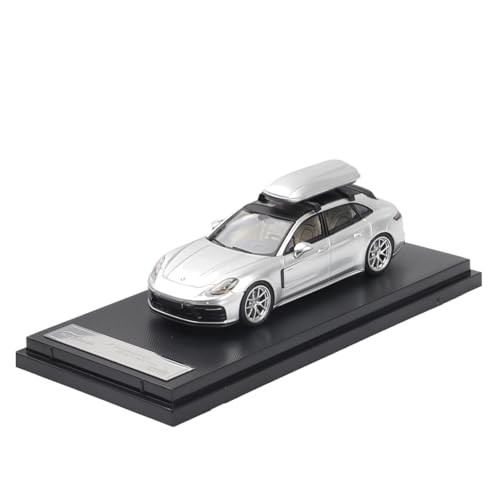 YRXIAO 1:64 Für Panamera Sport Turismo Wagon Miniatur Maßstab Legierung Gießt Druck Fahrzeuge Modell Auto Spielzeug Für Wohndekorationen(Silver) von YRXIAO