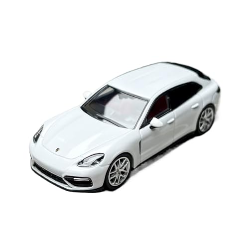 YRXIAO 1:64 Für Panamera Turbo Limousine Shooting Brake Druckguss Auto Modell Sammler Display Für Wohndekorationen(White 2) von YRXIAO