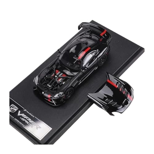 YRXIAO 1:64 Für Viper Mk3 Miniatur Maßstab Legierung Gießt Druck Spielzeug Fahrzeuge Auto Modell Blau Für Sammler Für Wohndekorationen(Black) von YRXIAO