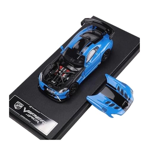 YRXIAO 1:64 Für Viper Mk3 Miniatur Maßstab Legierung Gießt Druck Spielzeug Fahrzeuge Auto Modell Blau Für Sammler Für Wohndekorationen(Blue) von YRXIAO