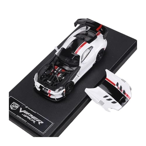 YRXIAO 1:64 Für Viper Mk3 Miniatur Maßstab Legierung Gießt Druck Spielzeug Fahrzeuge Auto Modell Blau Für Sammler Für Wohndekorationen(White) von YRXIAO