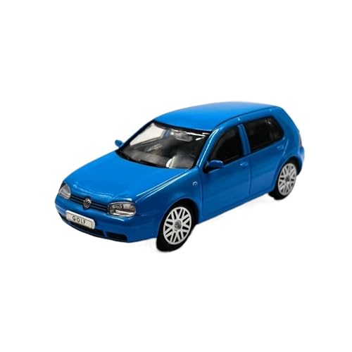 YRXIAO 1:64 Für Volkswagen Golf 4. Generation GTI Gedenkausgabe Legierung Automodell Ornament Für Wohndekorationen(Blue) von YRXIAO