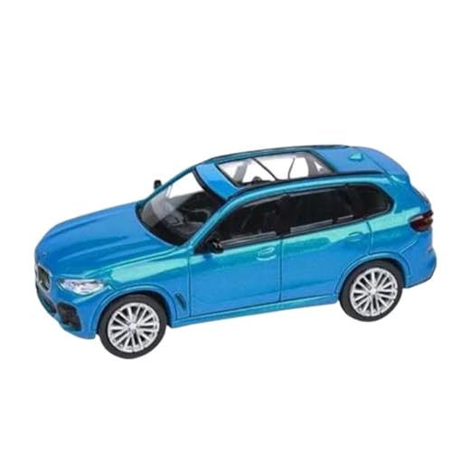 YRXIAO 1:64 Für X5 G05 SUV Legierung Gießt Druck Fahrzeuge Miniatur Skala Modell Auto Sammlerstücke Spielzeug Für Wohndekorationen(Blue) von YRXIAO