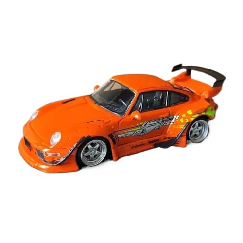 YRXIAO Druckguss 1:64 Für 911 992 Gt3 Rs Sportwagen Legierung Statische Modell Sammlung Souvenirs Für Wohndekorationen(Orange 1) von YRXIAO