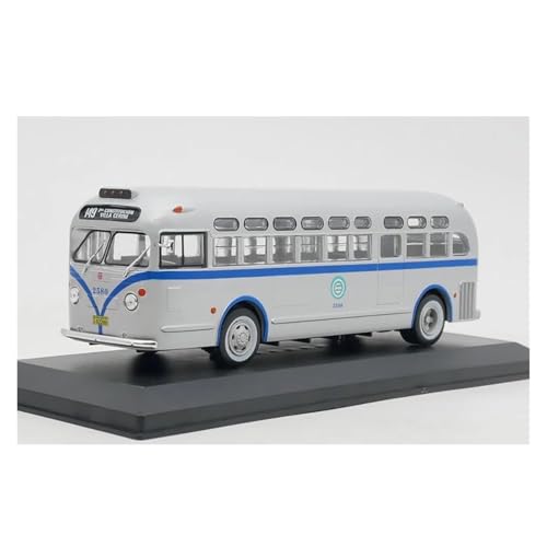 YRXIAO Druckguss-Maßstab 1:43 Für TDH 3610 1948 Buslegierung Statisches Automobilmodell Sammlungsanzeige Für Wohndekorationen von YRXIAO