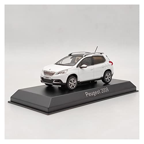 YRXIAO Für 2013 Peugeot 2008 White Diecast Model Cars Limited Collection 1 43 Für Wohndekorationen von YRXIAO