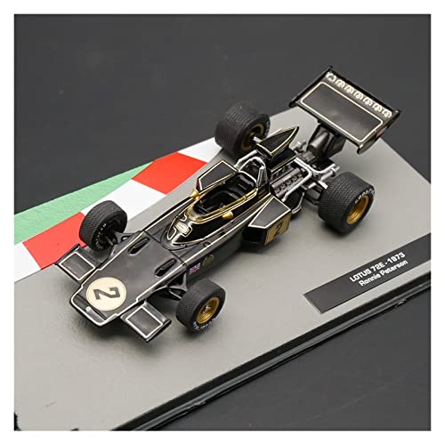 YRXIAO Für 72E 1973 Ronnie Peterson Diecast Car Metal Toy Model 1 43 Für Wohndekorationen von YRXIAO
