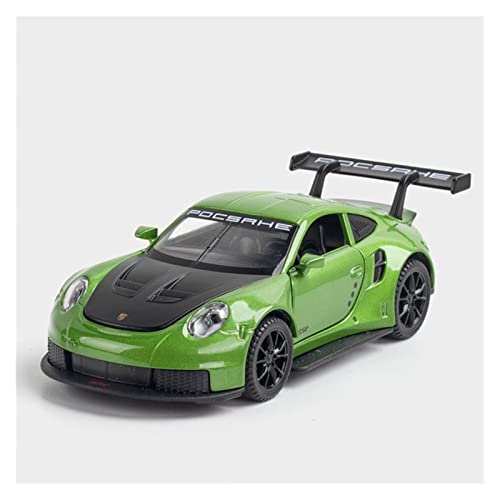 YRXIAO Für 911 997 1 32 Simulation Diecast Legierung Rennwagenmodell Ziehen Sammlung Kinderweihnachtsspielzeug Zurück Für Wohndekorationen(Grün) von YRXIAO
