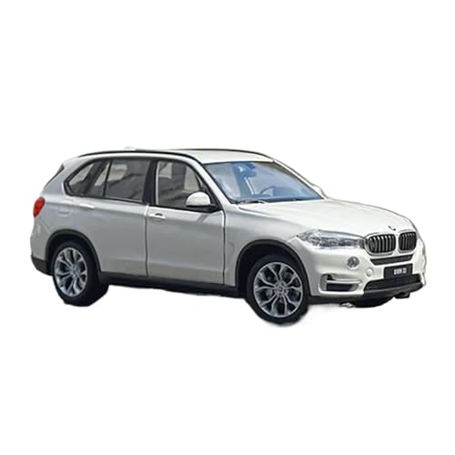 YRXIAO Für BMW X5 Legierung Auto Modell 1:24 Indoor Persönlichkeit Dekoration Erwachsene Hobby Sammlung Display Für Wohndekorationen(White) von YRXIAO