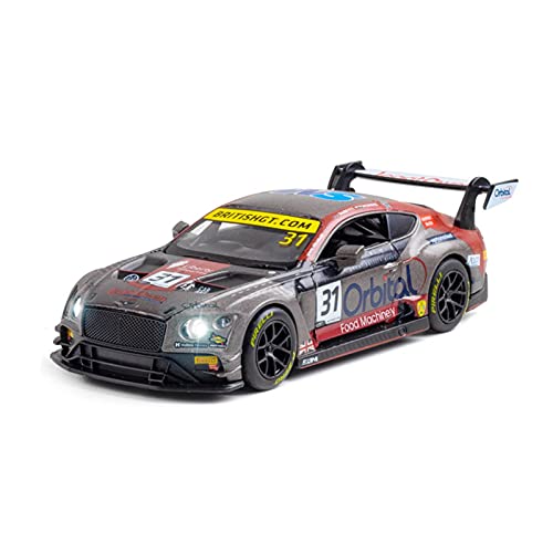 YRXIAO Für Bentley GT3 DTM 1 32 Simulation Diecast Legierung Rennwagenmodell Zurückziehen Kinderspielzeug Fahrzeug Sammlerstücke Für Wohndekorationen(C) von YRXIAO