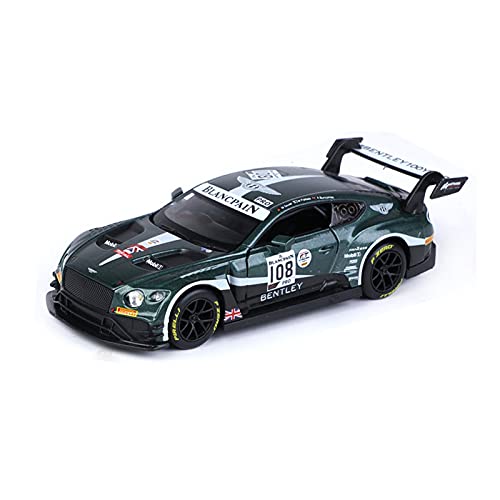 YRXIAO Für Bentley GT3 DTM 1 32 Simulation Diecast Legierung Rennwagenmodell Zurückziehen Kinderspielzeug Fahrzeug Sammlerstücke Für Wohndekorationen(F) von YRXIAO