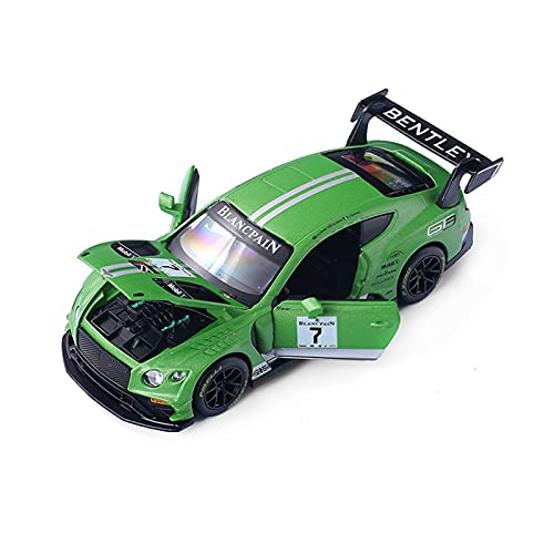 YRXIAO Für Bentley GT3 DTM 1 32 Simulation Diecast Legierung Rennwagenmodell Zurückziehen Kinderspielzeug Fahrzeug Sammlerstücke Für Wohndekorationen(G) von YRXIAO