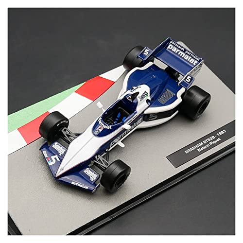 YRXIAO Für Brabham BT52B 1983 Nelson Piquet Diecast Car Model Metal Toy Vehicle 1 43 Für Wohndekorationen von YRXIAO
