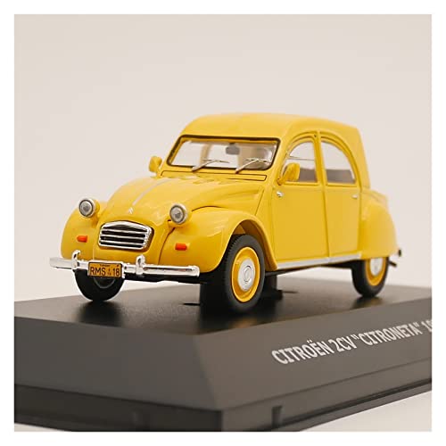 YRXIAO Für Citroen 2CV Cironeta Chile 1970 Diecast Modellauto Metallspielzeug 1 43 Für Wohndekorationen von YRXIAO