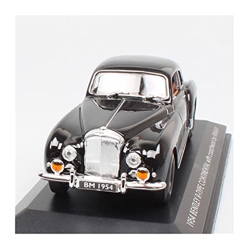 YRXIAO Für Classic Luxury 1954 R Type Continental Mark VII Limousine Diecast Fahrzeuge Modelle Spielzeug 1 43 Für Wohndekorationen(Silber) von YRXIAO