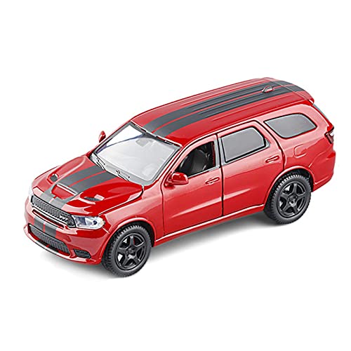YRXIAO Für Durango SRT 1 32 Simulation Diecast Alloy Car Model Sound Light Supercar Collectibles Für Wohndekorationen(Rot) von YRXIAO
