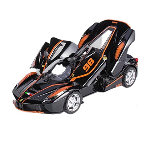 YRXIAO Für Ferrari LaFerrari FXXK 1 32 Simulation Diecast Legierung Automodell Pullback Sammlung Kinderspielzeug Geschenk Für Wohndekorationen(Orange) von YRXIAO