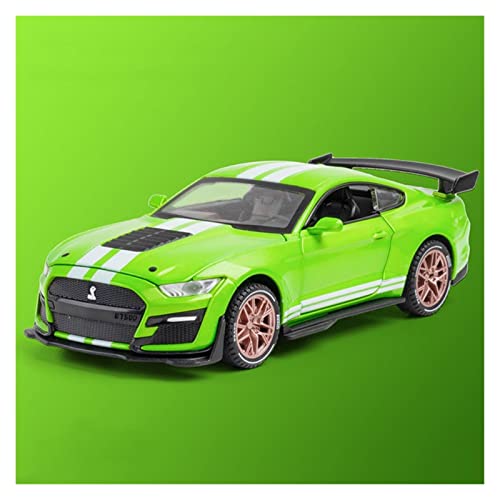 YRXIAO Für Ford Mustang 1 32 Simulation Diecast Legierung Automodell Zurückziehen Spielzeug Fahrzeug Sammlerstücke Kinder Geschenk Für Wohndekorationen(Grün) von YRXIAO