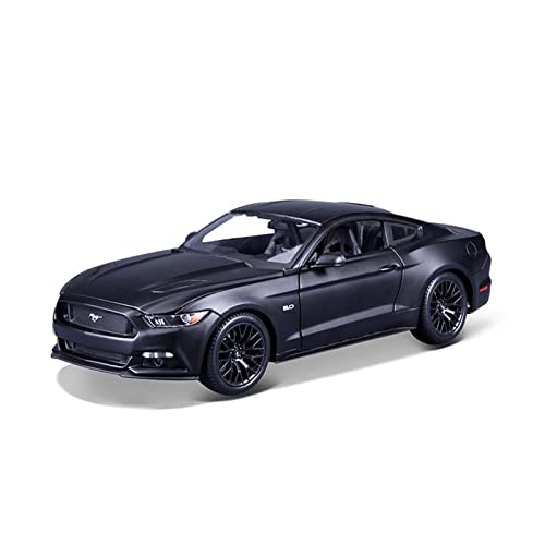YRXIAO Für Ford Mustang GT 1 18 Simulation Diecast Legierung Automodell Dekoration Sammlung Junge Spielzeug Für Wohndekorationen(Schwarz) von YRXIAO