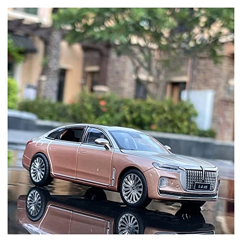 YRXIAO Für HongQi H9 1 32 Simulation Diecast Alloy Automodell Sound Und Licht Kinderspielzeug Fahrzeugsammlung Für Wohndekorationen(Gold) von YRXIAO