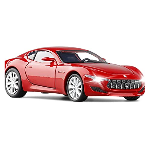 YRXIAO Für Maserati Alfieri 1 32 Simulation Diecast Alloy SUV Automodell Kinder Spielzeug Fahrzeugsammlung Für Wohndekorationen(Rot) von YRXIAO