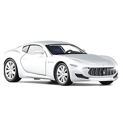 YRXIAO Für Maserati Alfieri 1 32 Simulation Diecast Alloy SUV Automodell Kinder Spielzeug Fahrzeugsammlung Für Wohndekorationen(Silber) von YRXIAO