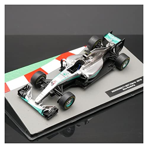 YRXIAO Für Mercedes-Benz W07 Hybrid 2016 Nico Rosberg Racing Diecast Automodell Metall Spielzeugfahrzeug 1 43 Für Wohndekorationen von YRXIAO