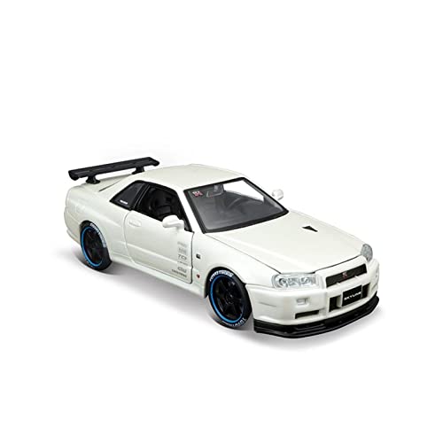 YRXIAO Für Nissan GT-R R34 1 24 Simulation Diecast Legierung Automodell Dekoration Sammlung Geschenk Spielzeug Für Wohndekorationen YRXIAO Für Nissan GT-R R34 1 24 Simulation Diecast Legierung Automodell Dekoration Sammlung Geschenk Spielzeug Für Wohndekorationen von YRXIAO
