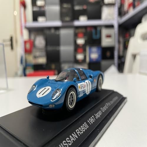 YRXIAO Für Nissan R380 II 1967 Japan Racing Legierung Auto Statische Sammeln Modell Metall Spielzeug Erwachsene Maßstab 1 43 Für Wohndekorationen(X) von YRXIAO