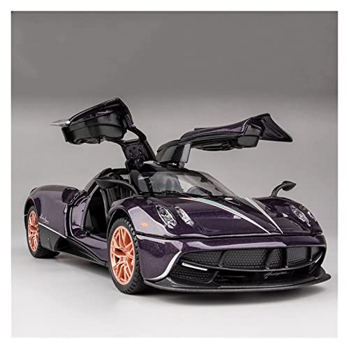 YRXIAO Für Pagani Huayra DINASTIA 1 32 Simulation Diecast Legierung Auto Modell Pullback Kollektion Jungen Weihnachtsspielzeug Für Wohndekorationen(Purple) von YRXIAO