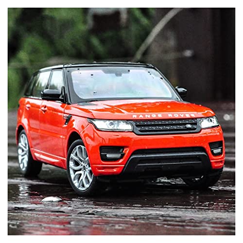 YRXIAO Für Range Rover 1 24 Simulation Druckguss-Legierung Auto Modell Dekoration Sammlung Junge Spielzeug Geschenk Für Wohndekorationen(Rot) von YRXIAO