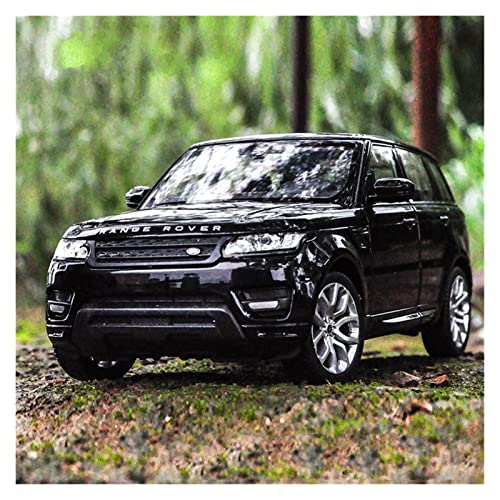 YRXIAO Für Range Rover 1 24 Simulation Druckguss-Legierung Auto Modell Dekoration Sammlung Junge Spielzeug Geschenk Für Wohndekorationen(Schwarz) von YRXIAO